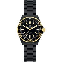 Tag Heuer Aquaracer Black & Gold Women's Watch WAY1321-BH0743